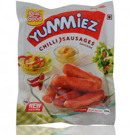 Yummiez Chilli Sausages Chicken  Pack  250 grams